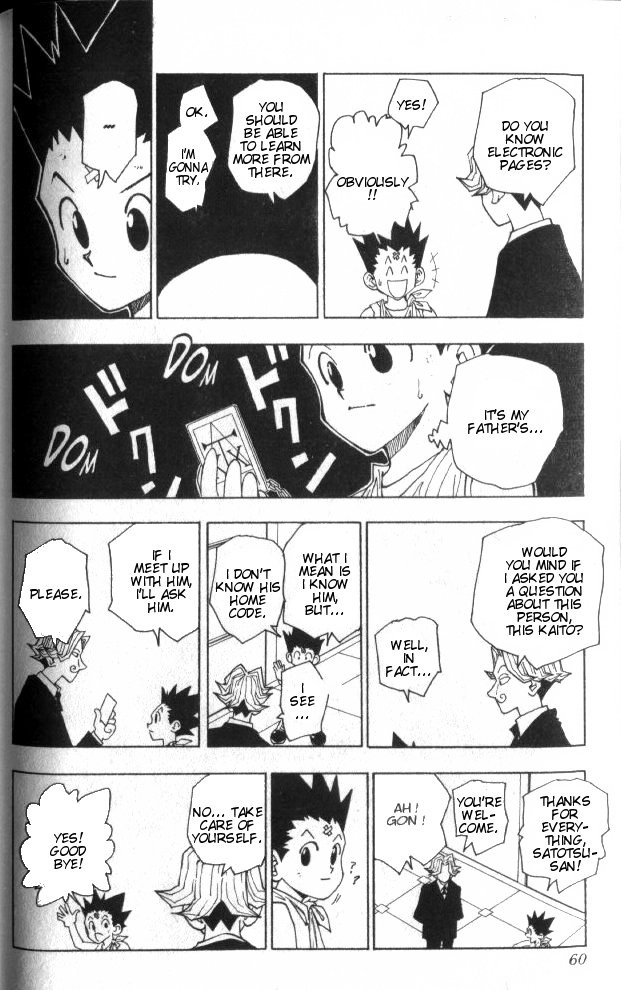 Hunter X Hunter Chapter 38 page 15 - Chapter 38: Ging Freecss