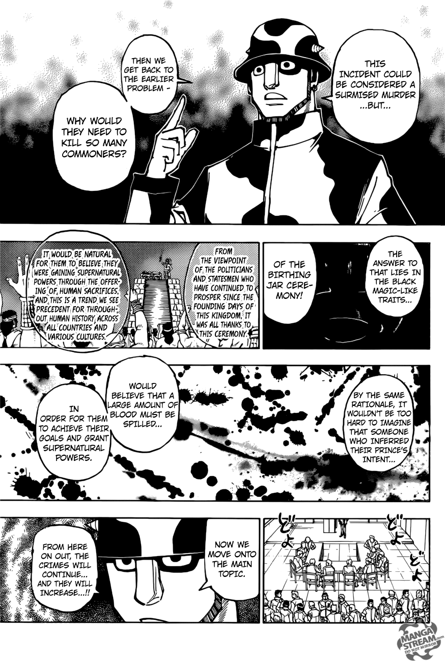 Hunter X Hunter Chapter 380 page 3 - Chapter 380: Alarm