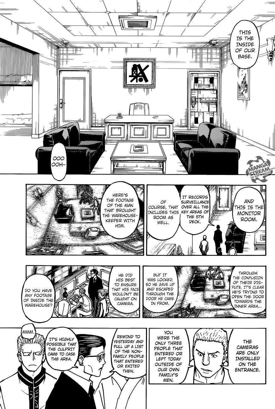 Hunter X Hunter Chapter 380 page 7 - Chapter 380: Alarm