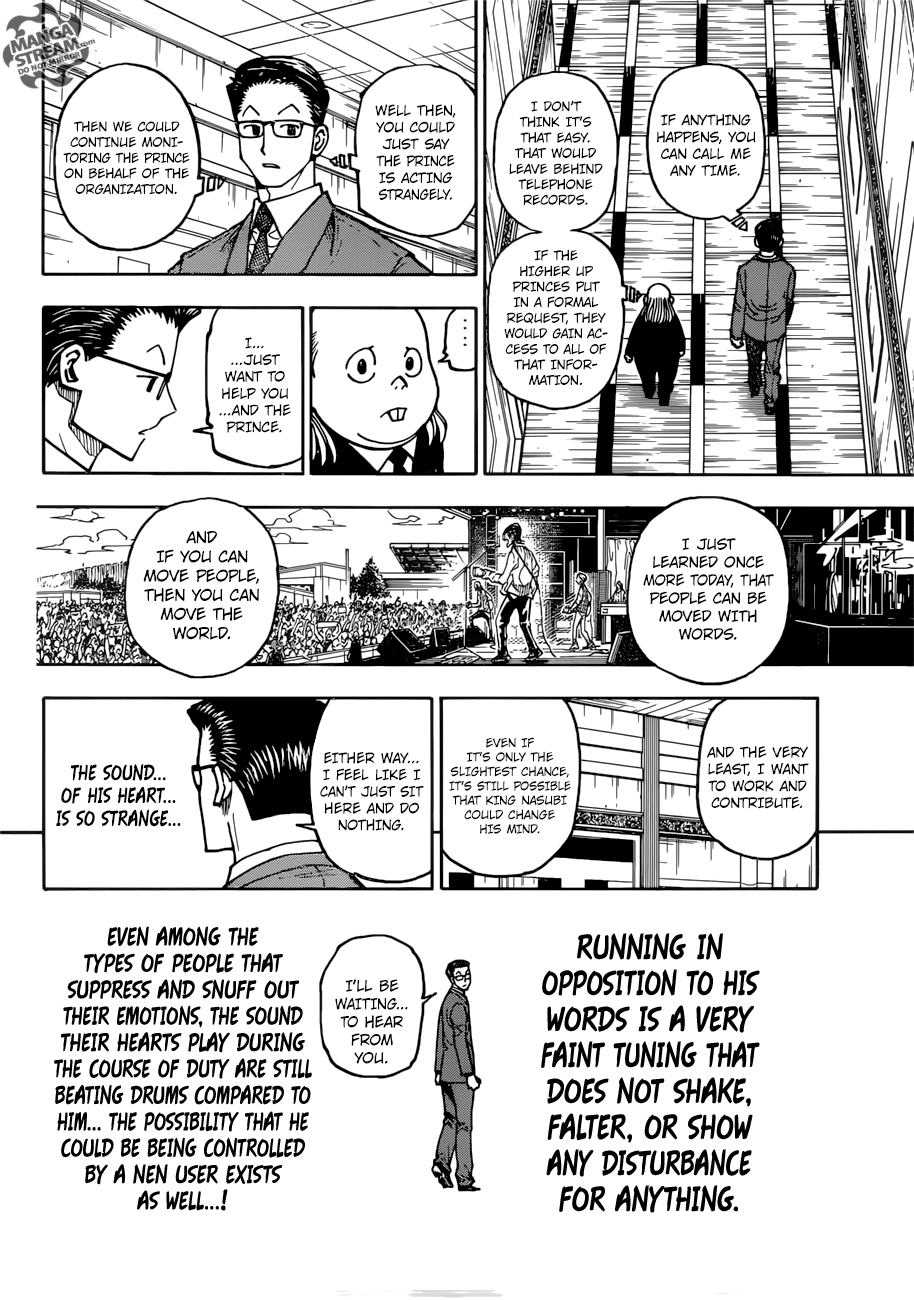 Hunter X Hunter Chapter 381 page 10 - Chapter 381: Predation