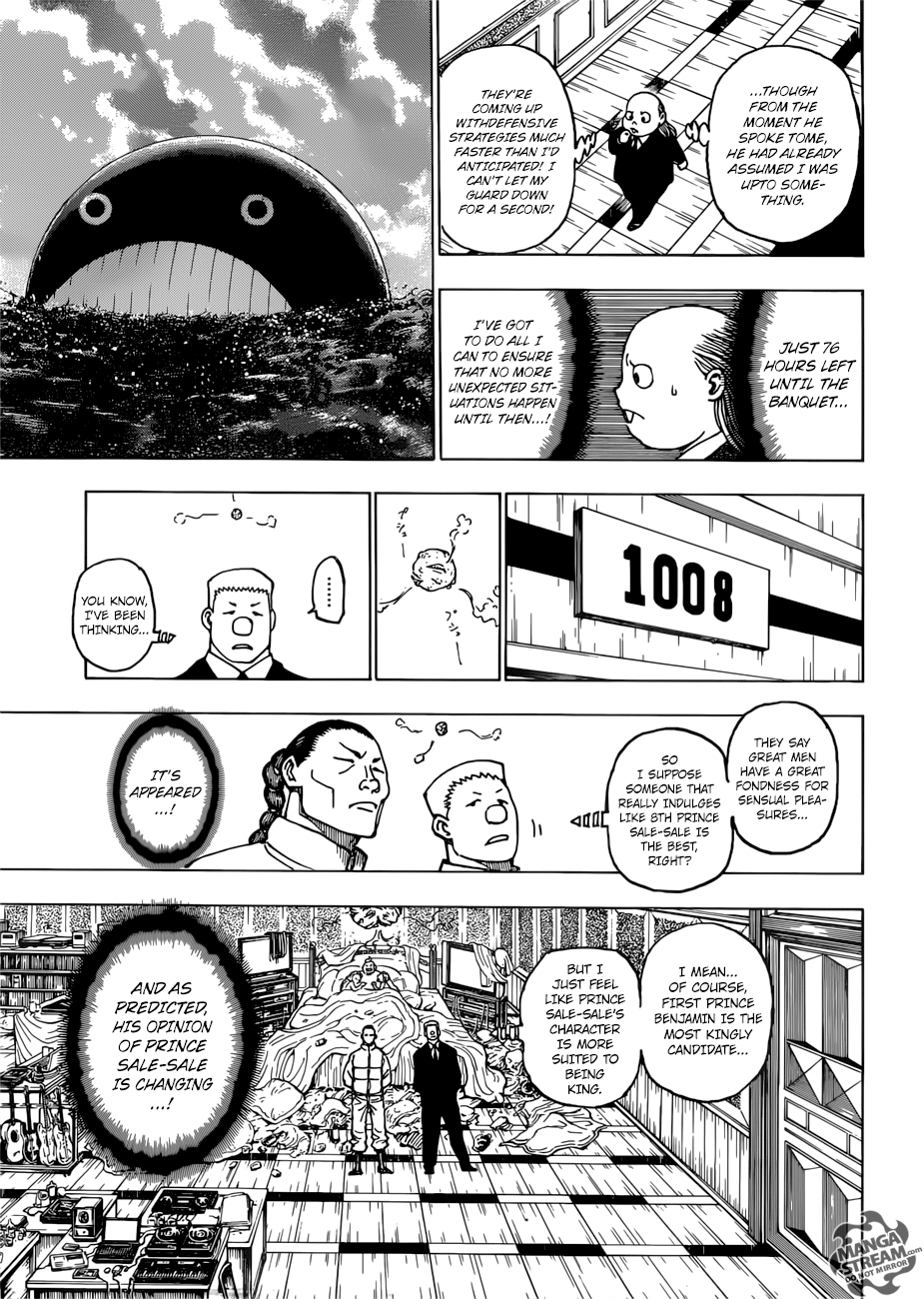 Hunter X Hunter Chapter 381 page 11 - Chapter 381: Predation