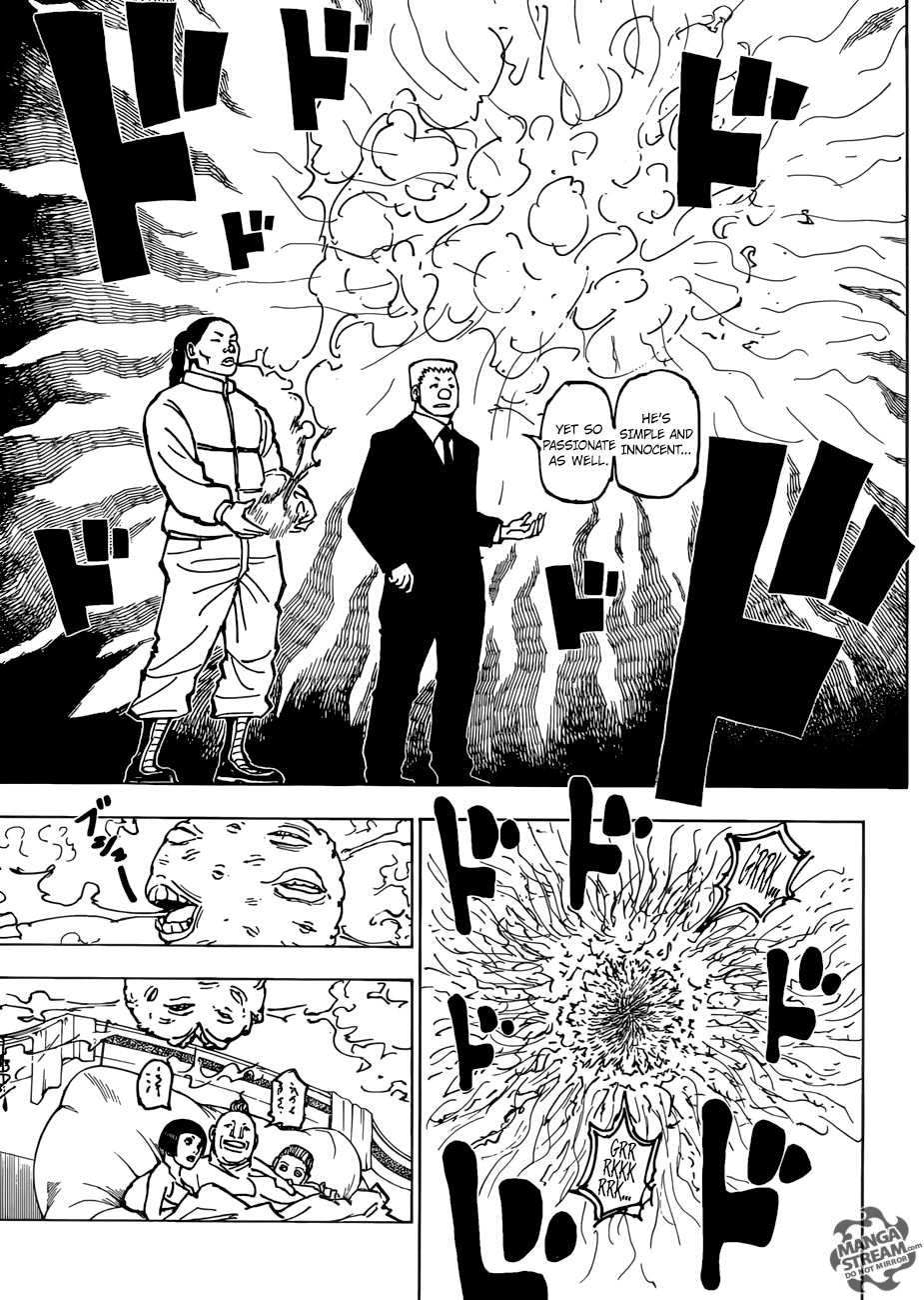 Hunter X Hunter Chapter 381 page 13 - Chapter 381: Predation