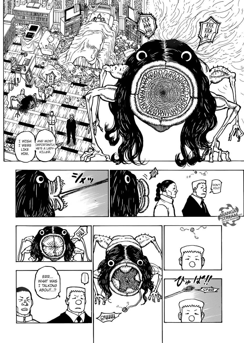 Hunter X Hunter Chapter 381 page 14 - Chapter 381: Predation