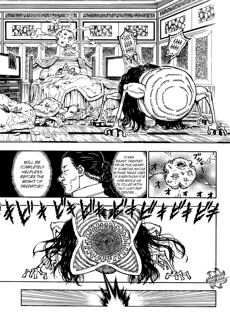 Hunter X Hunter Chapter 381 page 15 - Chapter 381: Predation