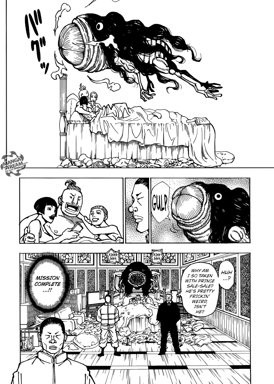 Hunter X Hunter Chapter 381 page 16 - Chapter 381: Predation