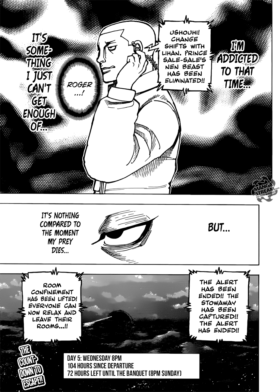 Hunter X Hunter Chapter 381 page 19 - Chapter 381: Predation