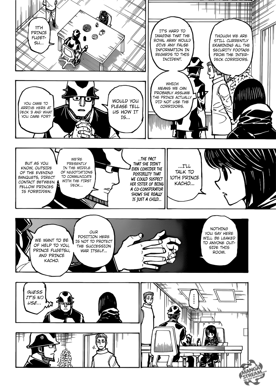 Hunter X Hunter Chapter 381 page 4 - Chapter 381: Predation