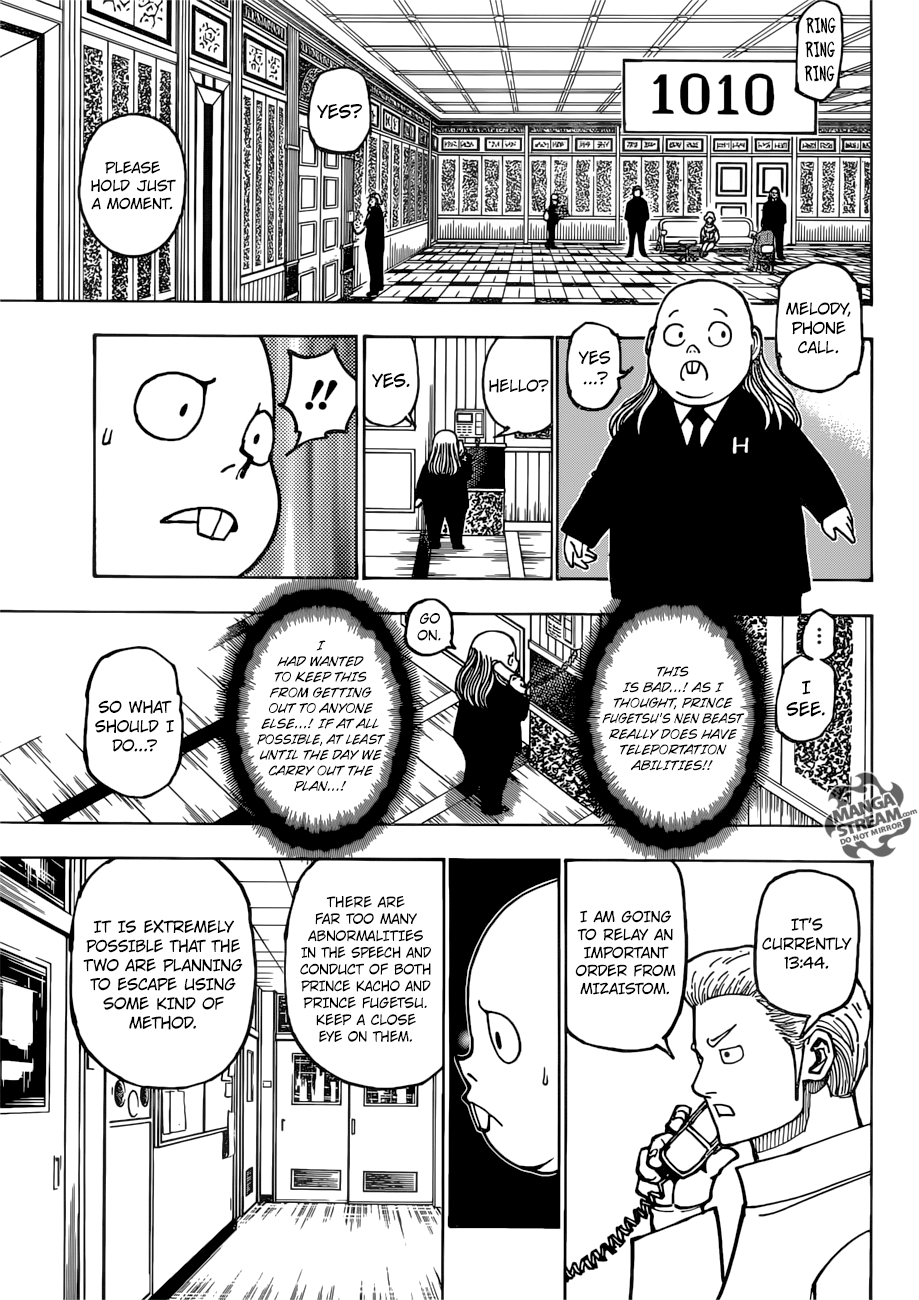 Hunter X Hunter Chapter 381 page 5 - Chapter 381: Predation