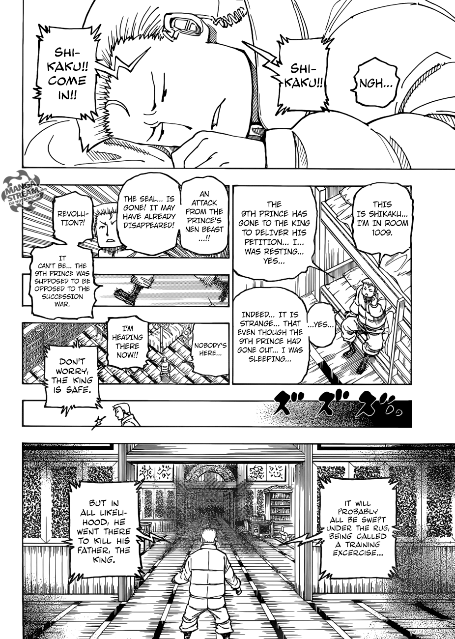 Hunter X Hunter Chapter 382 page 11 - Chapter 382: Awakening