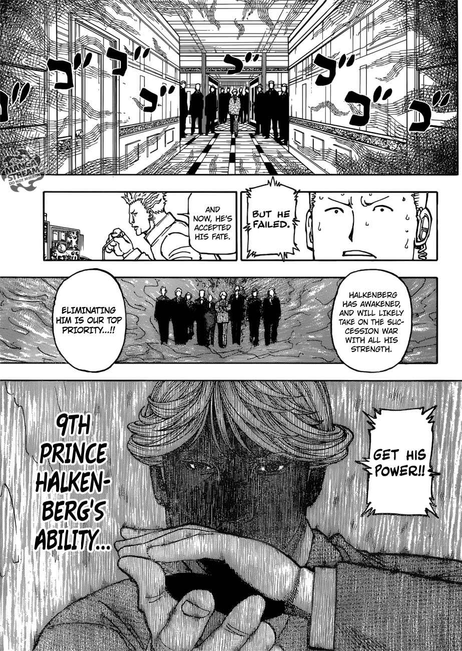 Hunter X Hunter Chapter 382 page 12 - Chapter 382: Awakening