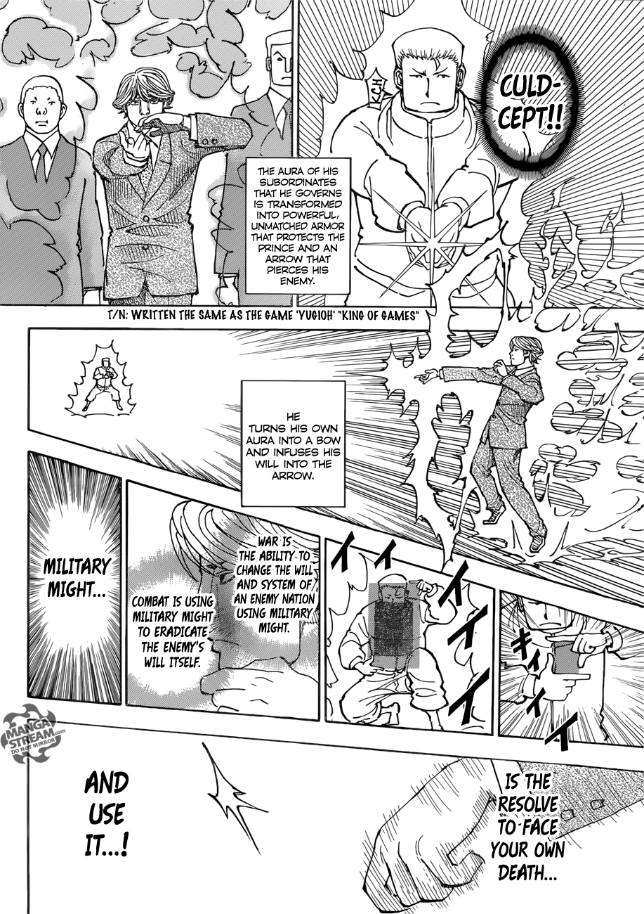 Hunter X Hunter Chapter 382 page 13 - Chapter 382: Awakening