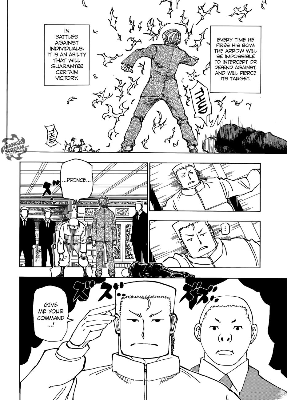 Hunter X Hunter Chapter 382 page 15 - Chapter 382: Awakening
