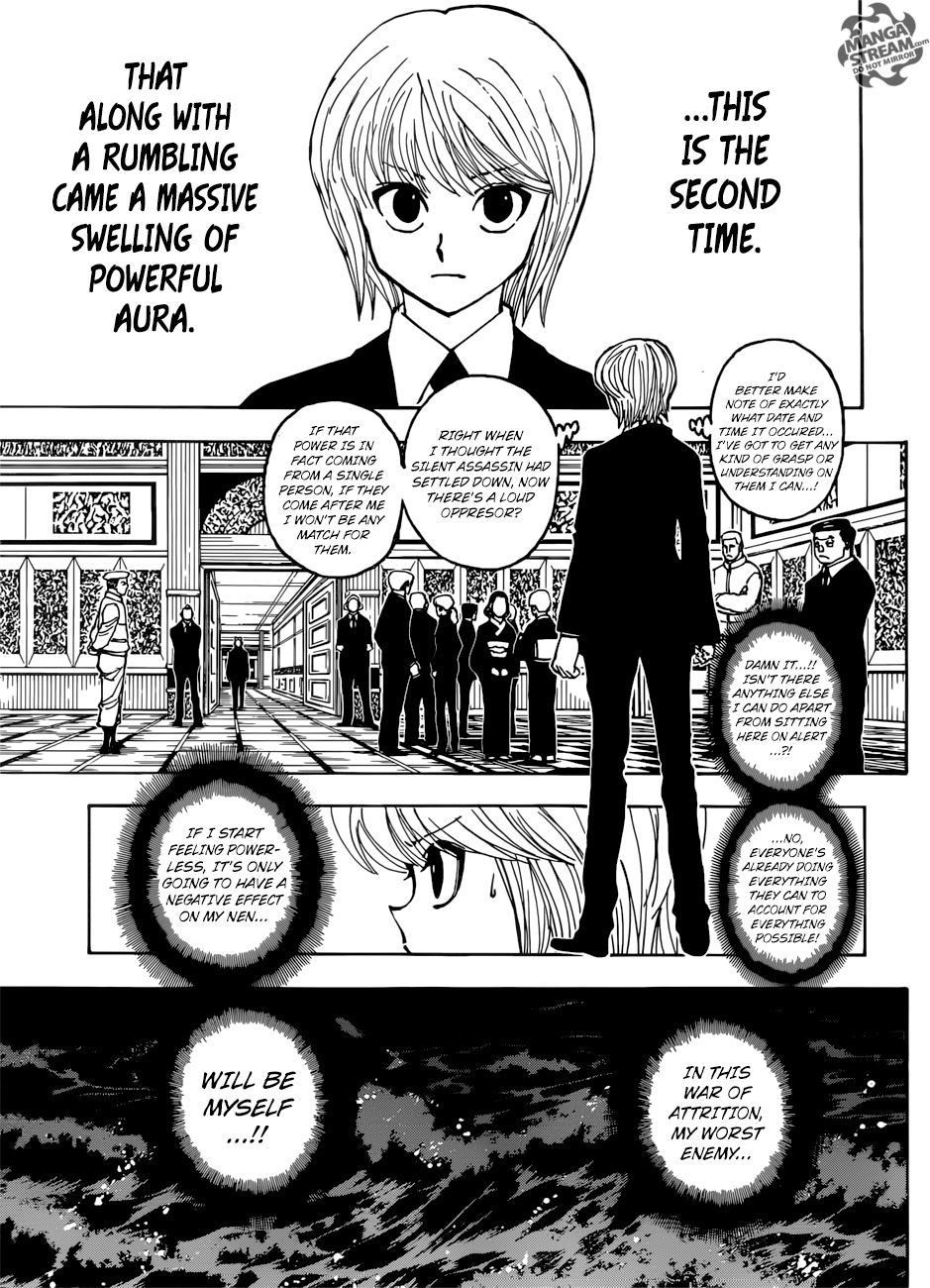 Hunter X Hunter Chapter 382 page 16 - Chapter 382: Awakening