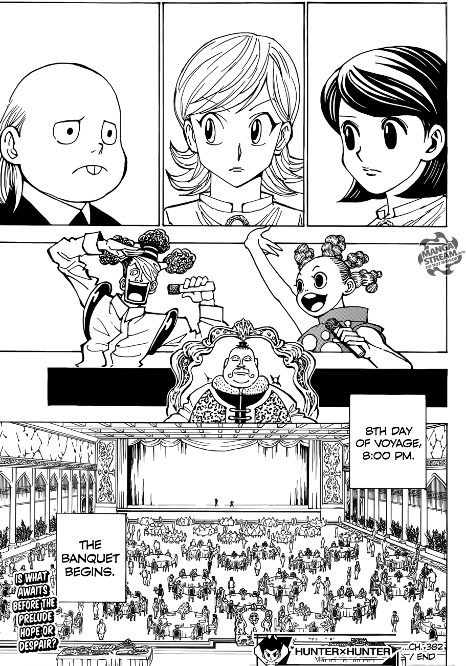 Hunter X Hunter Chapter 382 page 18 - Chapter 382: Awakening