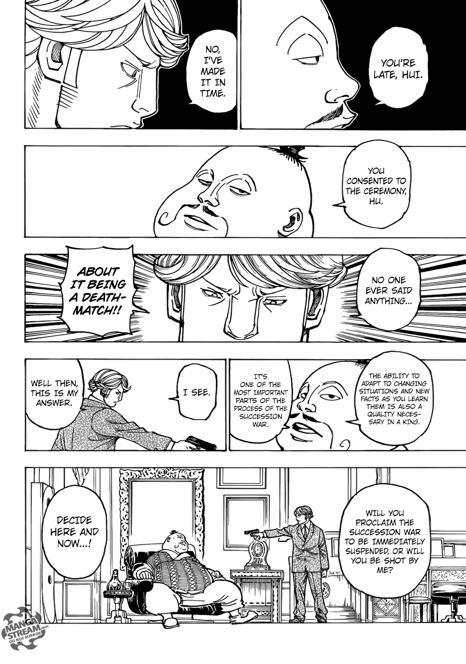 Hunter X Hunter Chapter 382 page 5 - Chapter 382: Awakening