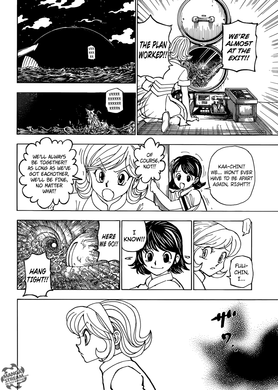 Hunter X Hunter Chapter 383 page 13 - Chapter 383: Escape