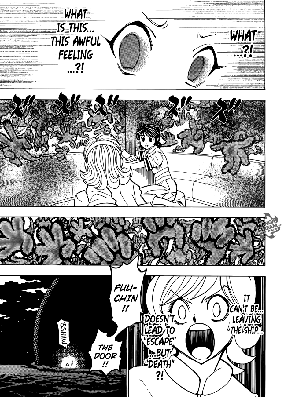 Hunter X Hunter Chapter 383 page 14 - Chapter 383: Escape