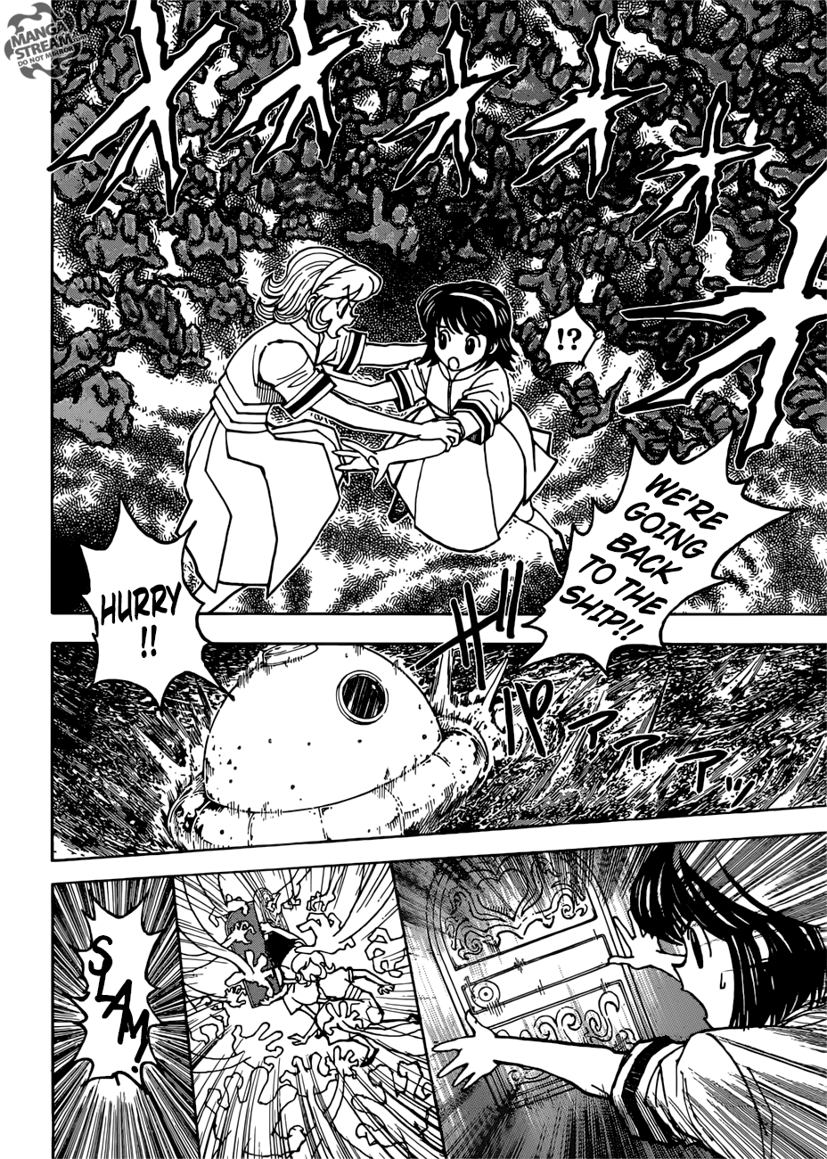 Hunter X Hunter Chapter 383 page 15 - Chapter 383: Escape