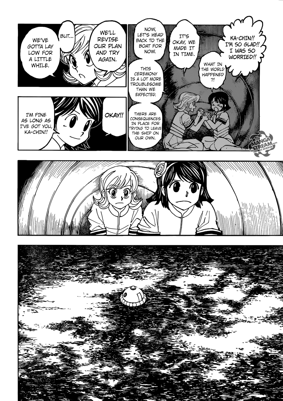 Hunter X Hunter Chapter 383 page 17 - Chapter 383: Escape