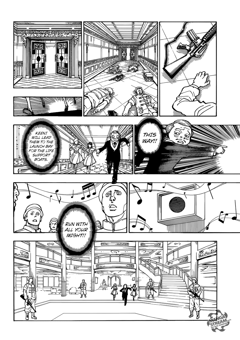 Hunter X Hunter Chapter 383 page 9 - Chapter 383: Escape