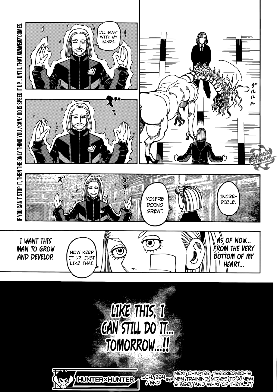 Hunter X Hunter Chapter 384 page 16 - Chapter 384: War