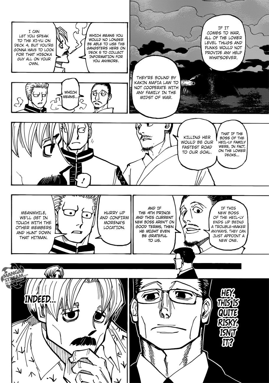Hunter X Hunter Chapter 384 page 6 - Chapter 384: War