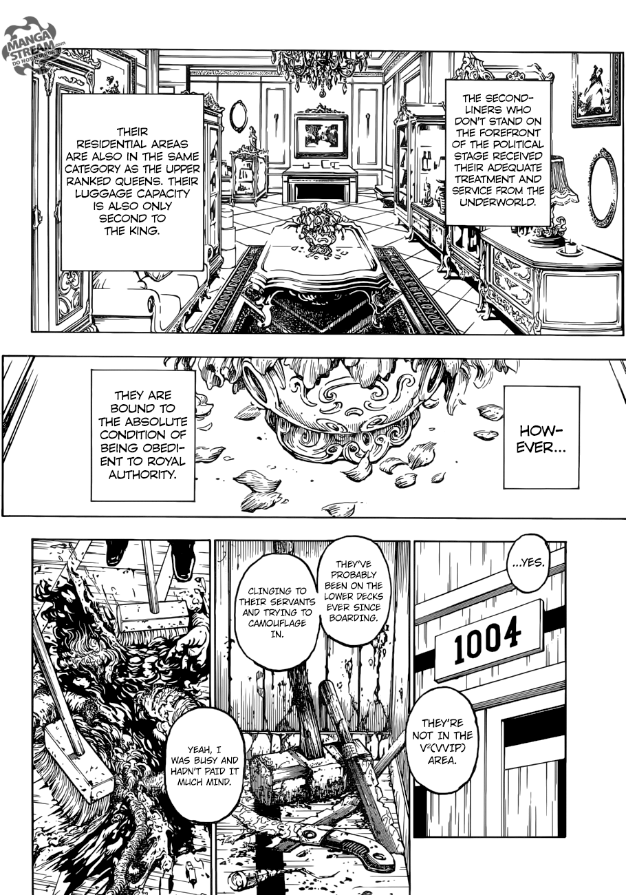 Hunter X Hunter Chapter 384 page 8 - Chapter 384: War