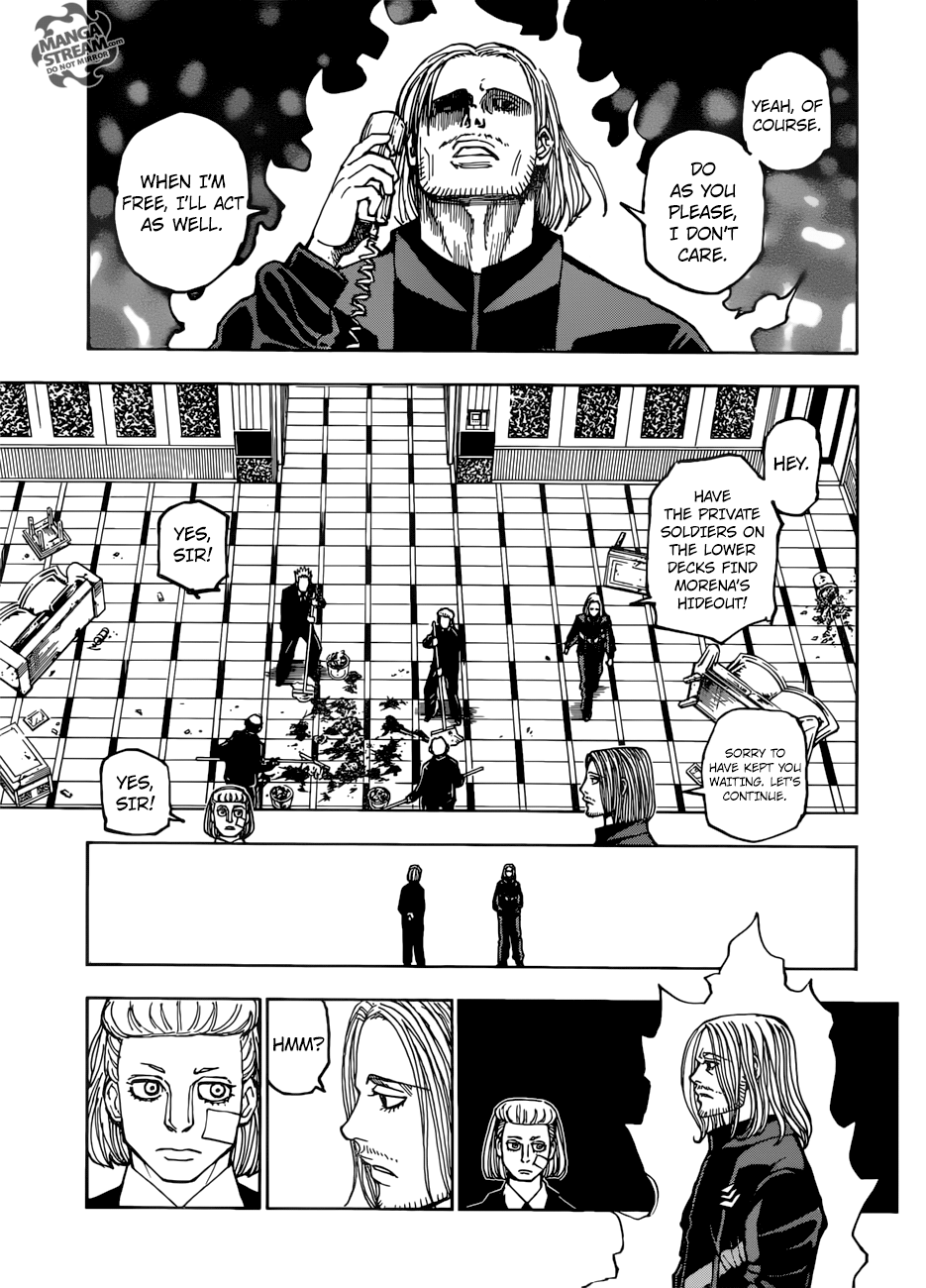 Hunter X Hunter Chapter 384 page 9 - Chapter 384: War