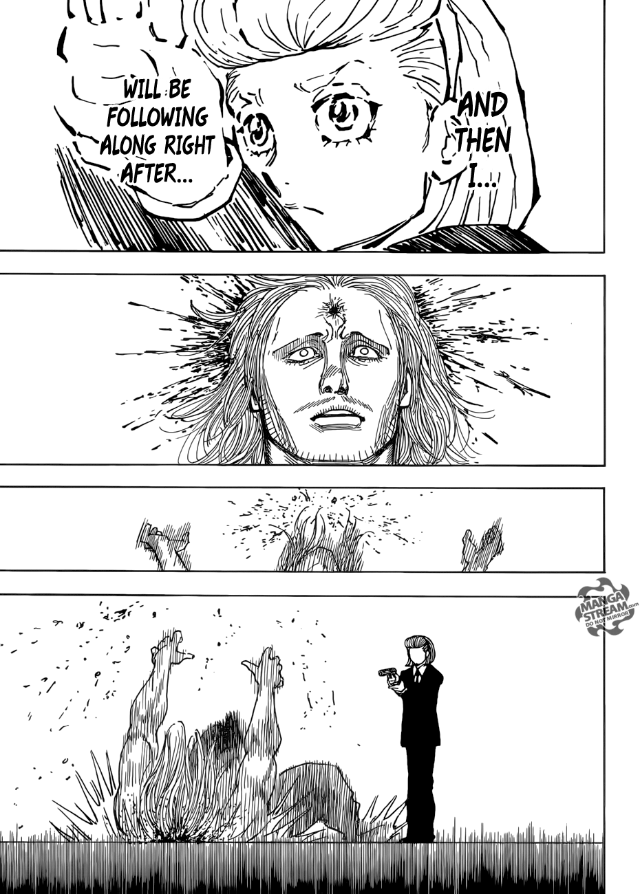 Hunter X Hunter Chapter 385 page 11 - Chapter 385: Warning