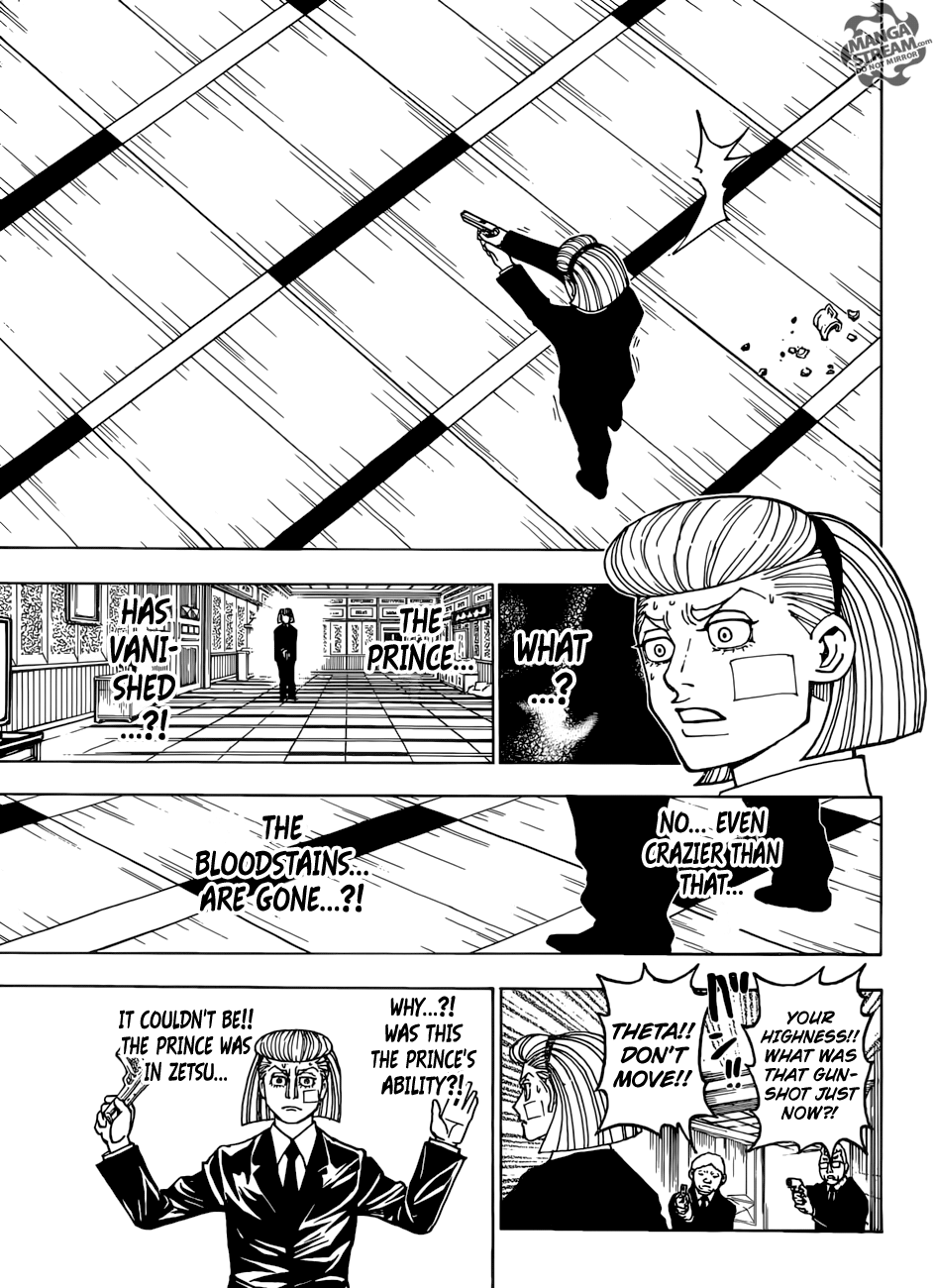 Hunter X Hunter Chapter 385 page 13 - Chapter 385: Warning