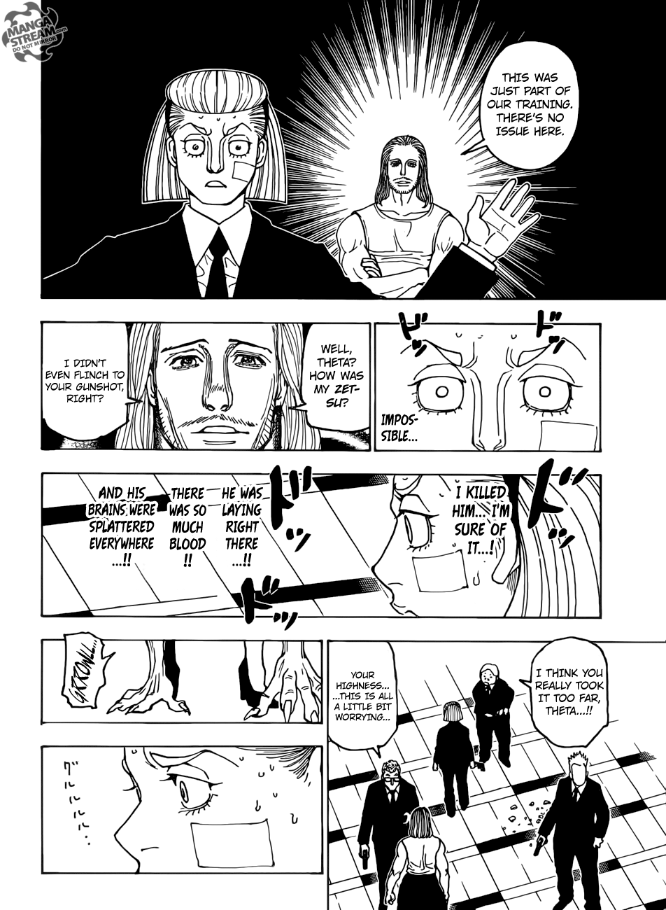 Hunter X Hunter Chapter 385 page 14 - Chapter 385: Warning