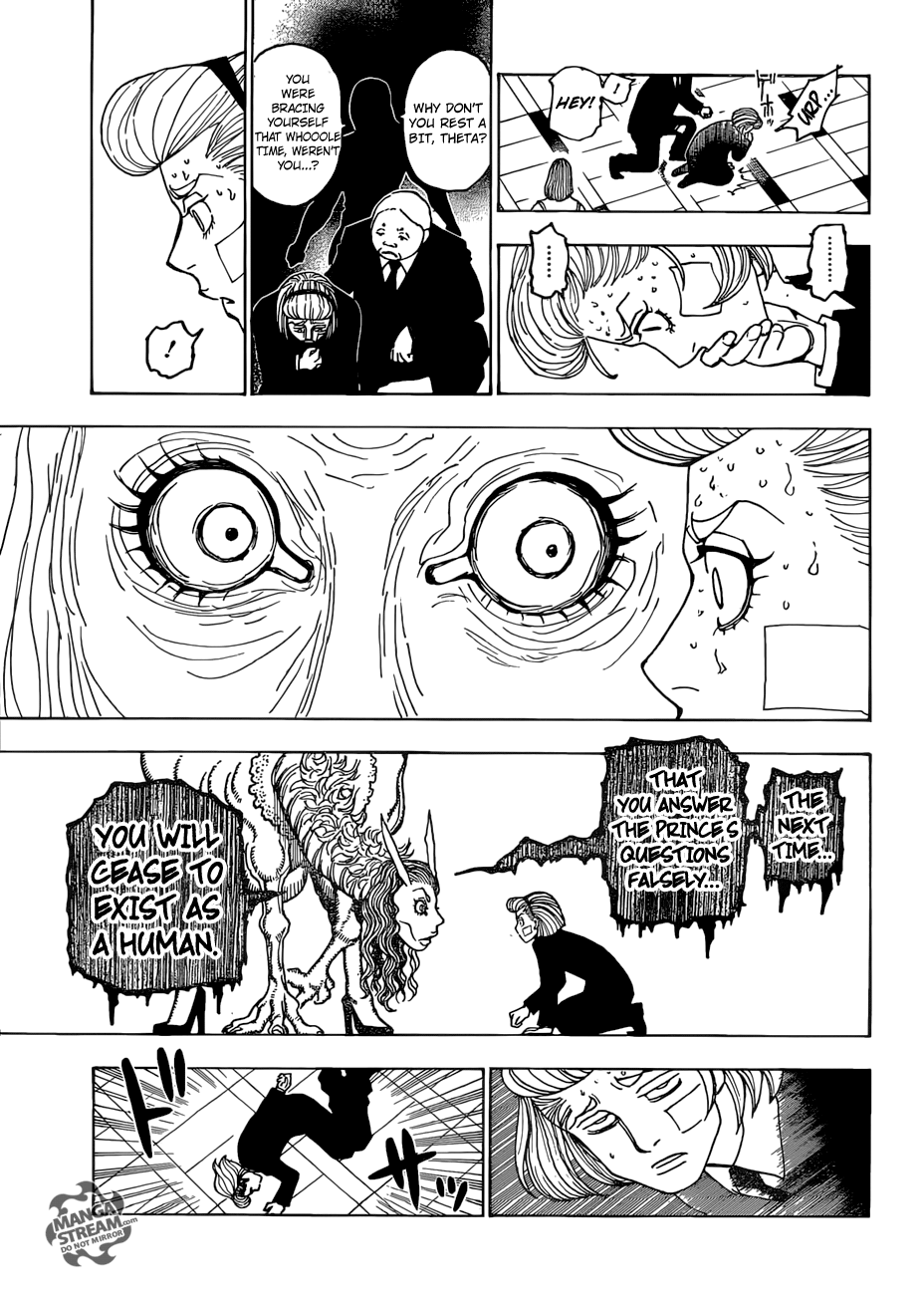 Hunter X Hunter Chapter 385 page 15 - Chapter 385: Warning