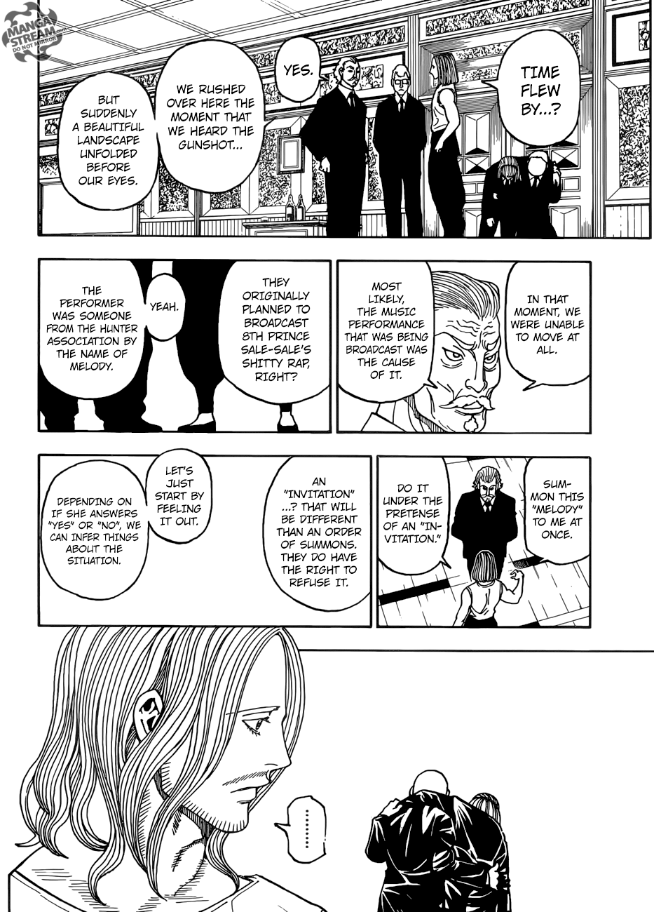 Hunter X Hunter Chapter 385 page 16 - Chapter 385: Warning