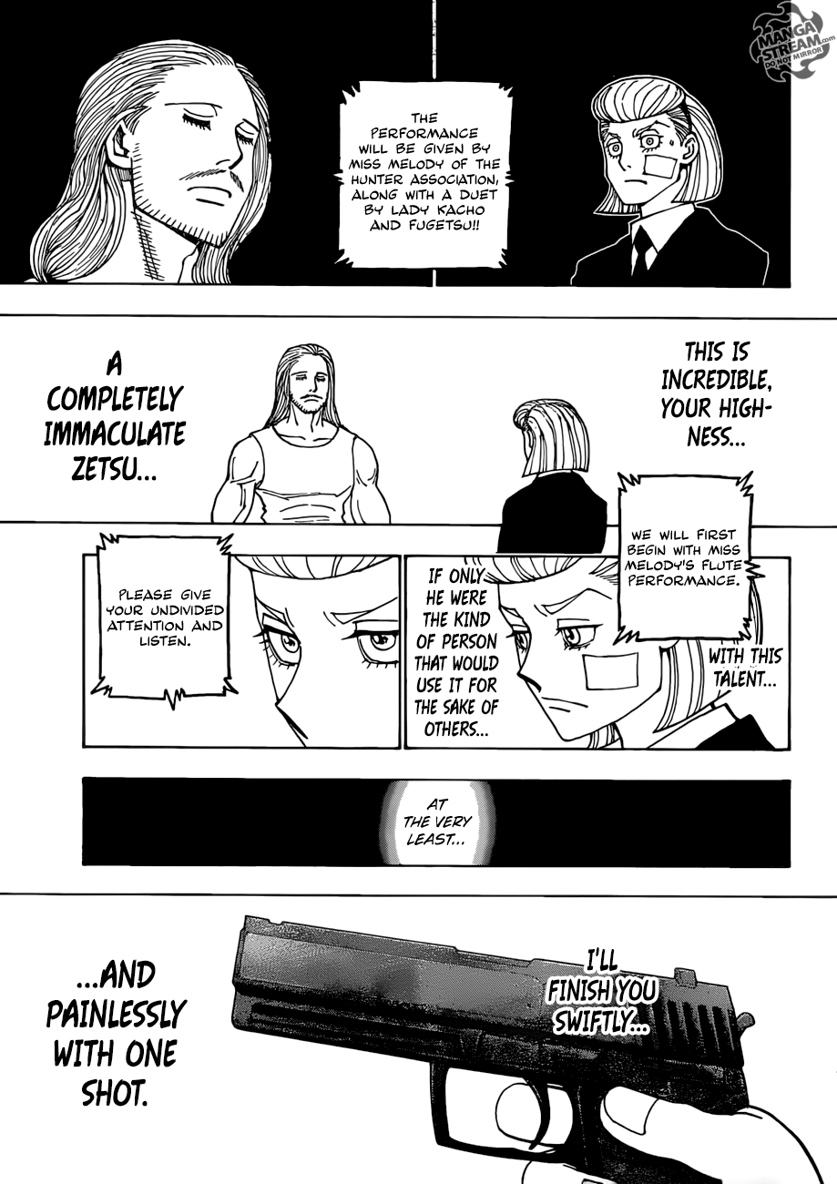 Hunter X Hunter Chapter 385 page 9 - Chapter 385: Warning