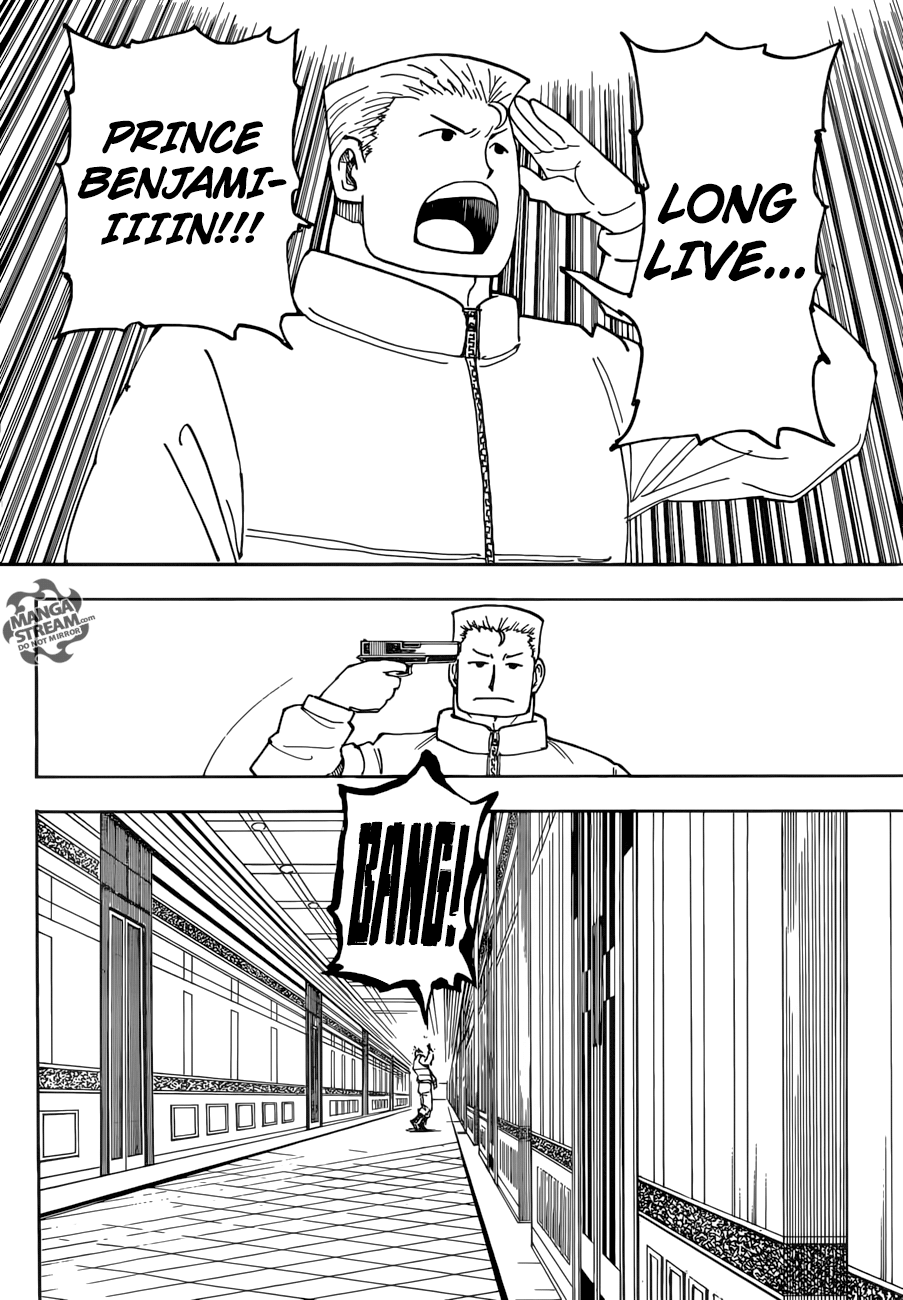 Hunter X Hunter Chapter 386 page 10 - Chapter 386: Hypothesis