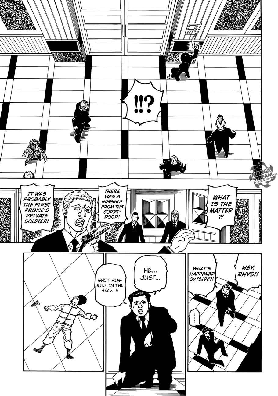 Hunter X Hunter Chapter 386 page 11 - Chapter 386: Hypothesis