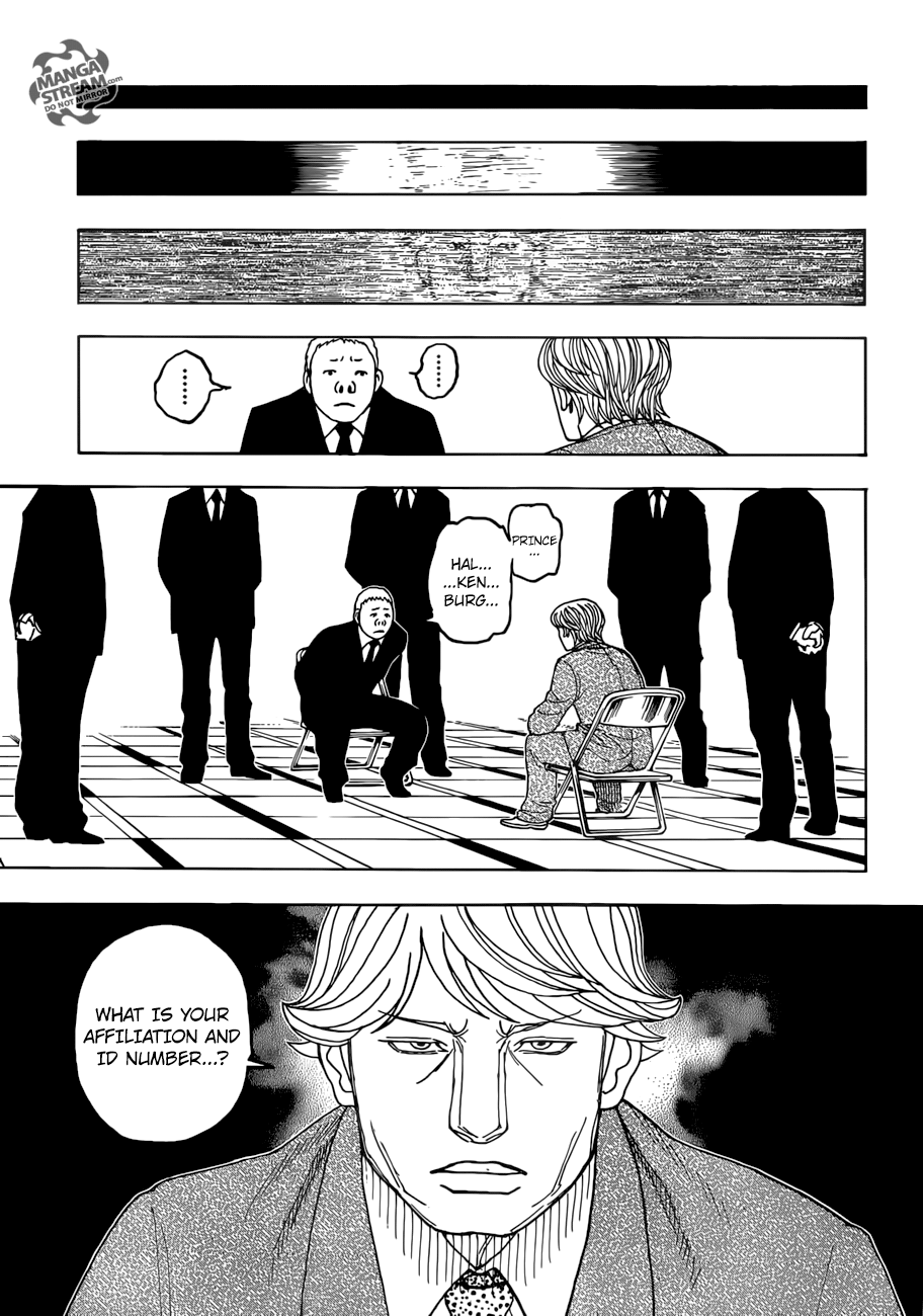 Hunter X Hunter Chapter 386 page 13 - Chapter 386: Hypothesis