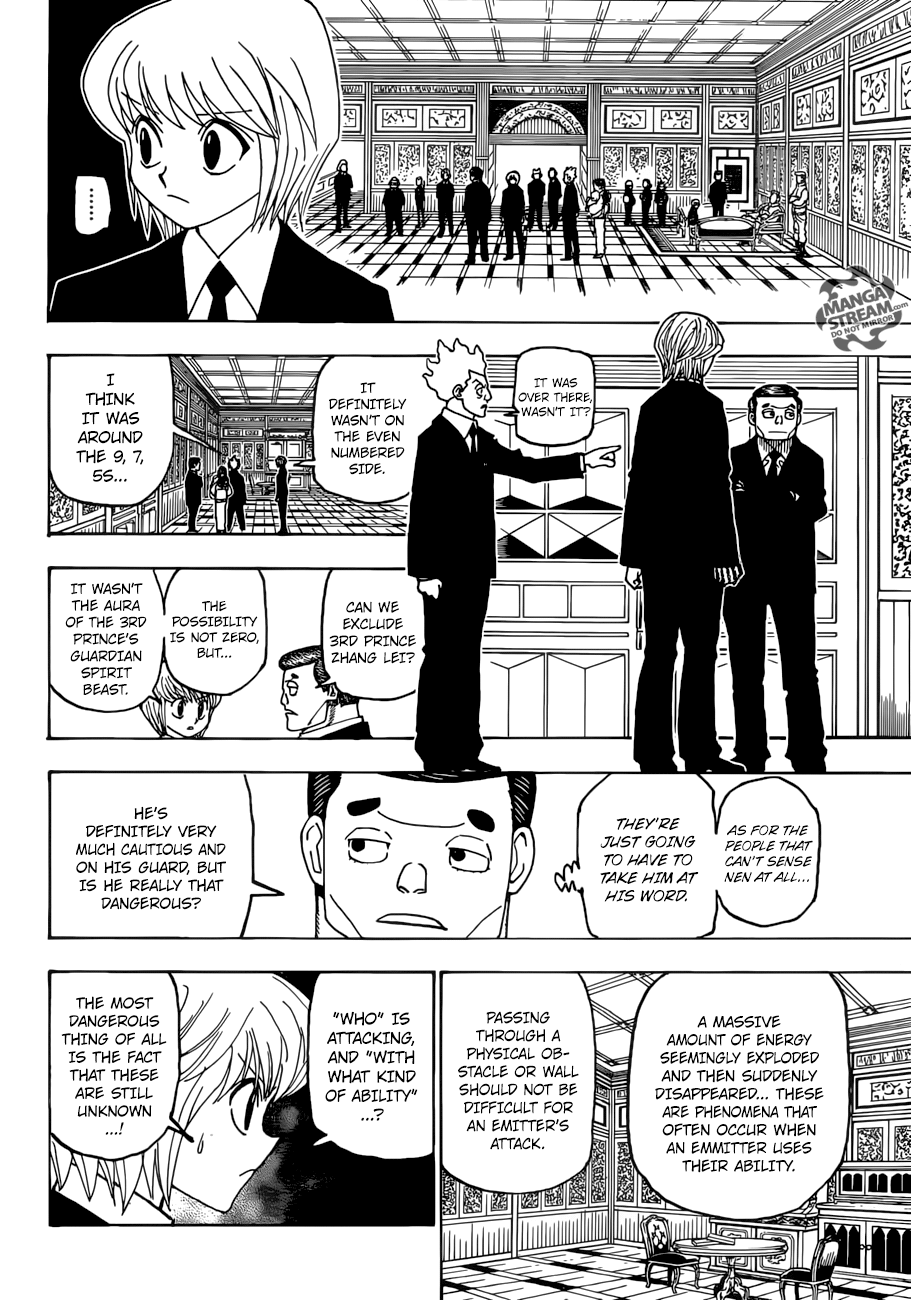 Hunter X Hunter Chapter 386 page 14 - Chapter 386: Hypothesis
