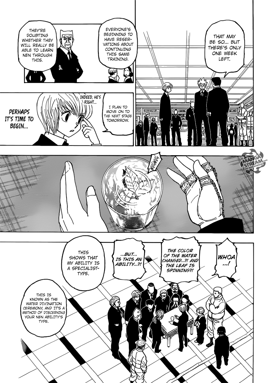Hunter X Hunter Chapter 386 page 15 - Chapter 386: Hypothesis