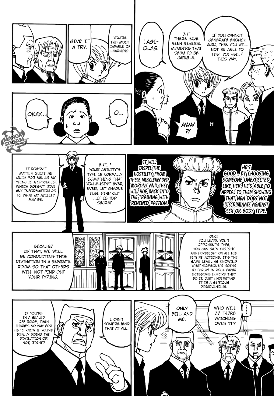 Hunter X Hunter Chapter 386 page 16 - Chapter 386: Hypothesis