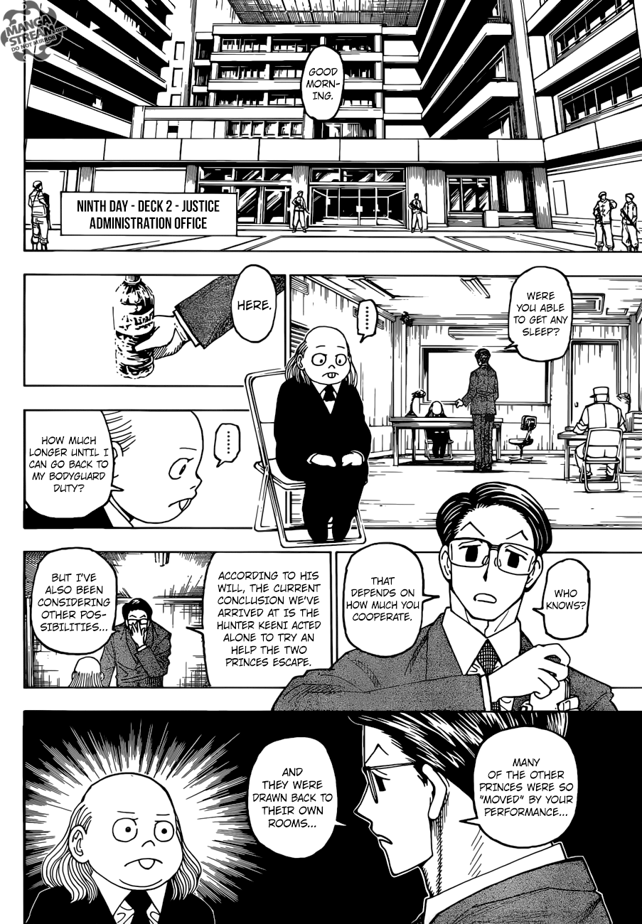 Hunter X Hunter Chapter 386 page 2 - Chapter 386: Hypothesis