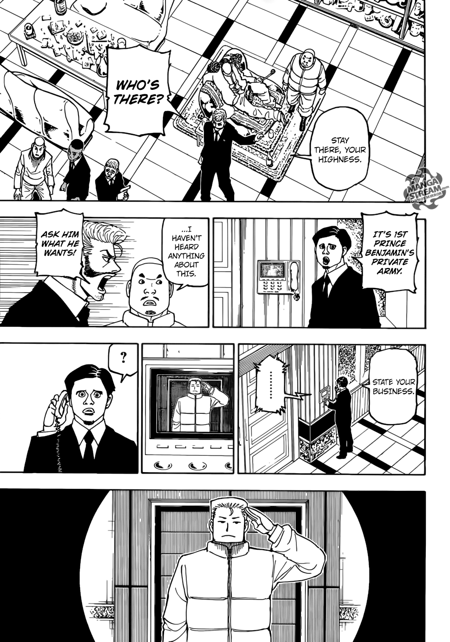 Hunter X Hunter Chapter 386 page 9 - Chapter 386: Hypothesis