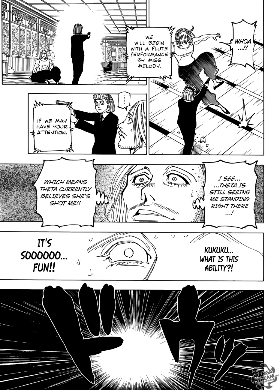 Hunter X Hunter Chapter 387 page 13 - Chapter 387: Recreation