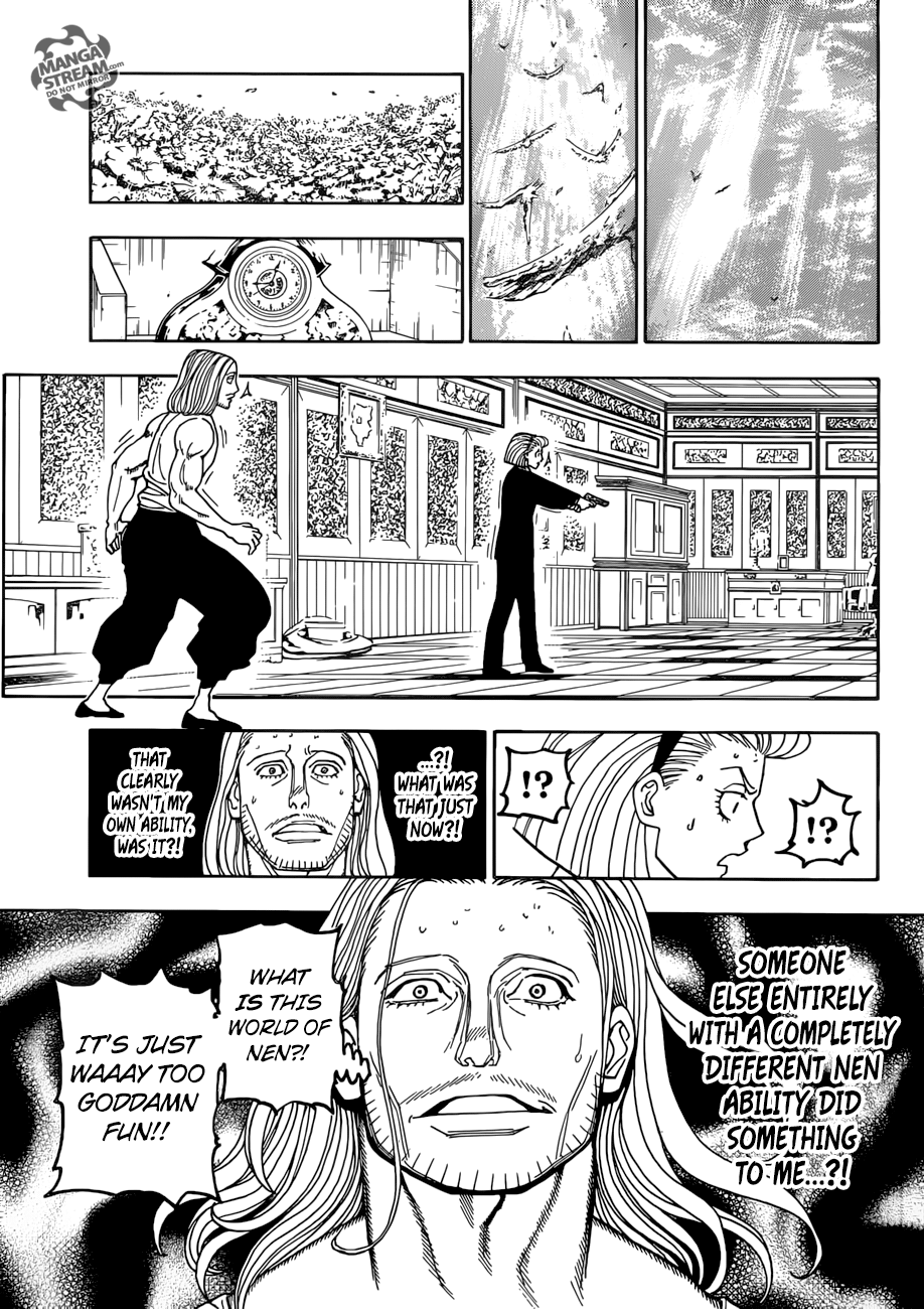 Hunter X Hunter Chapter 387 page 15 - Chapter 387: Recreation