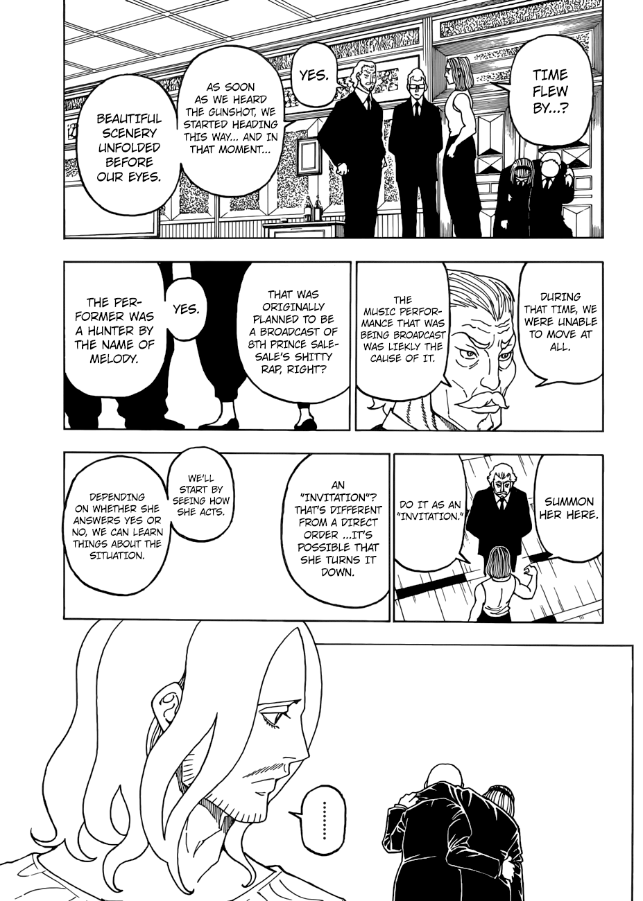 Hunter X Hunter Chapter 387 page 17 - Chapter 387: Recreation