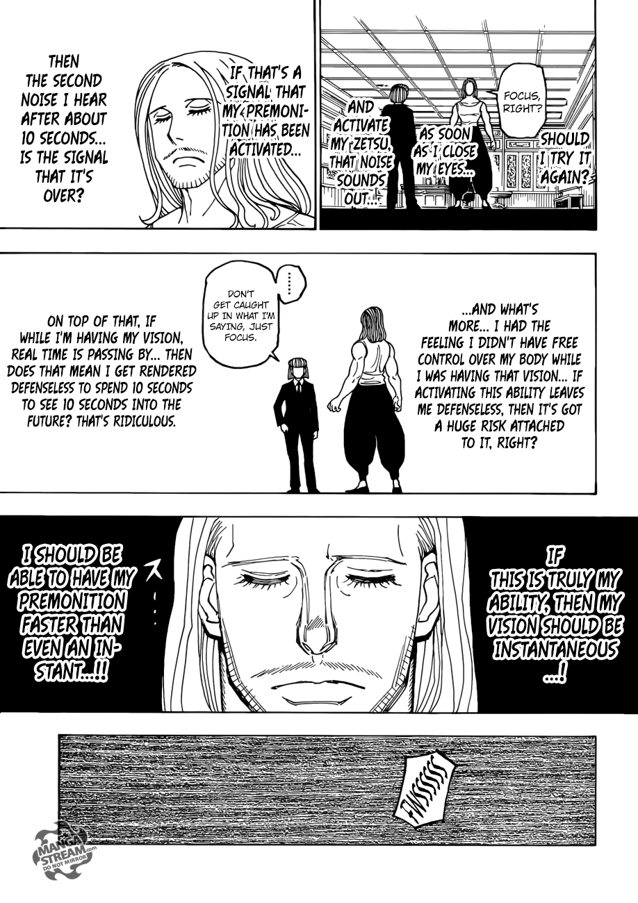 Hunter X Hunter Chapter 387 page 5 - Chapter 387: Recreation