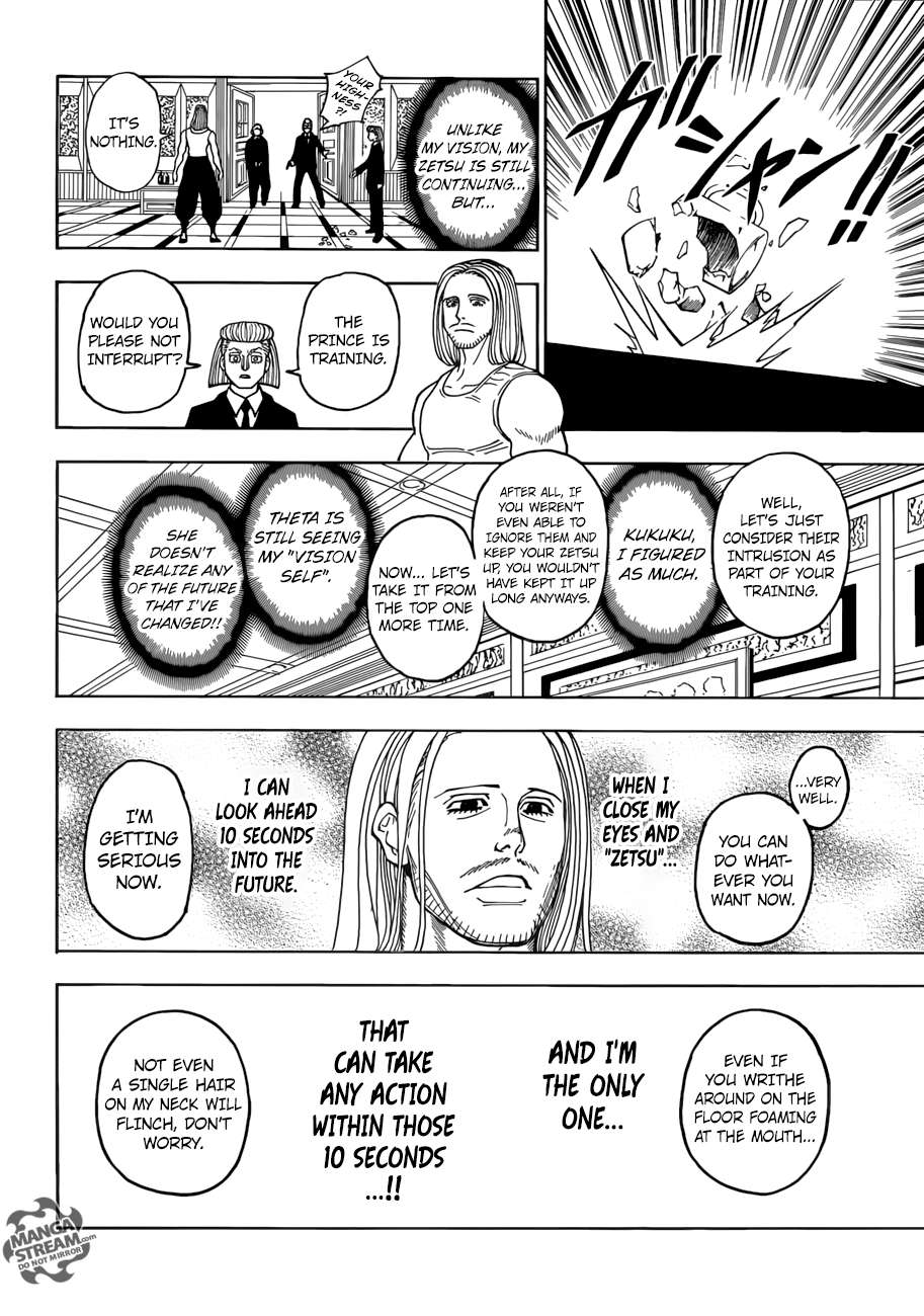 Hunter X Hunter Chapter 387 page 8 - Chapter 387: Recreation