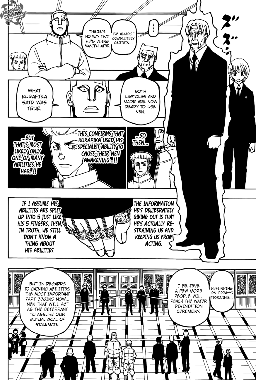 Hunter X Hunter Chapter 388 page 10 - Chapter 388: Reflection