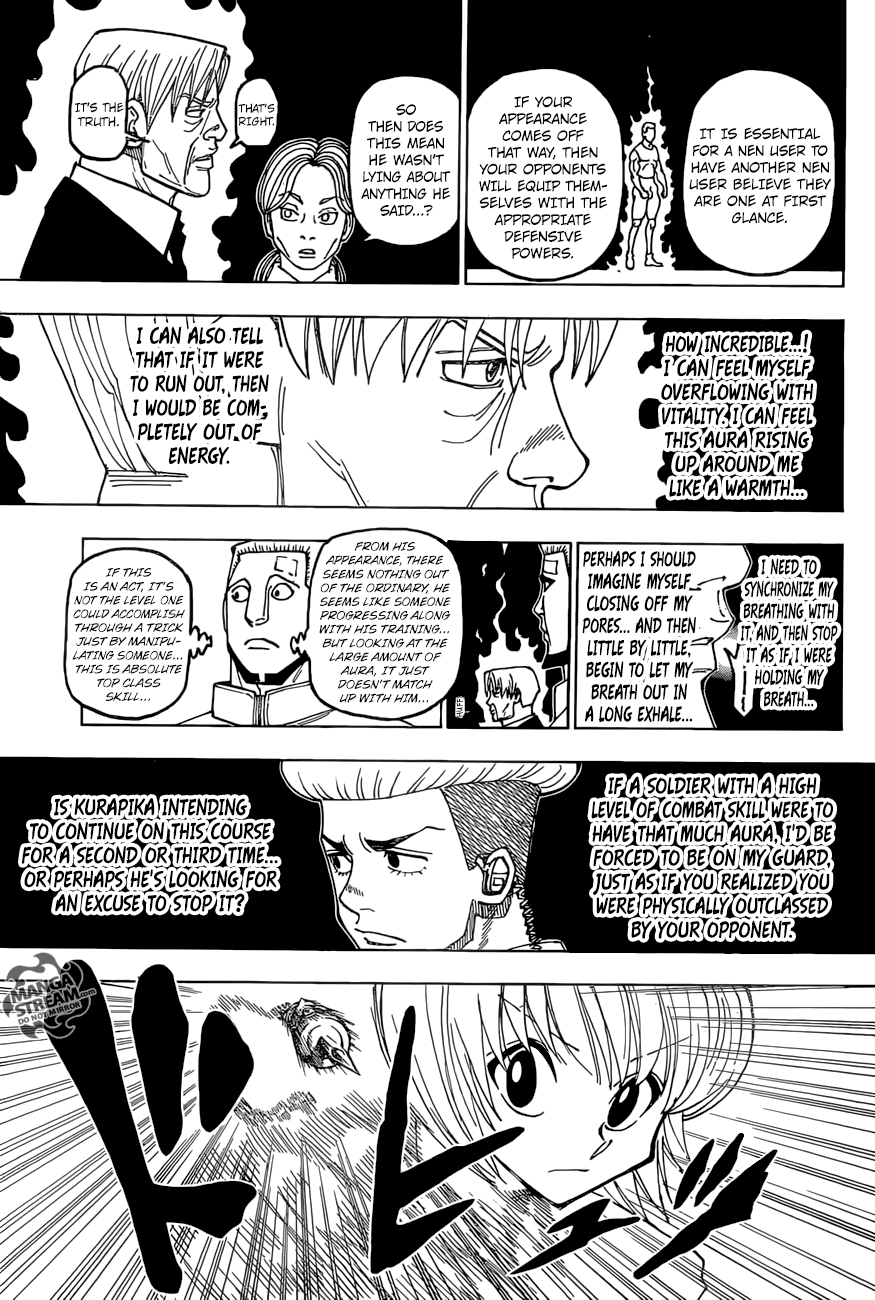 Hunter X Hunter Chapter 388 page 11 - Chapter 388: Reflection