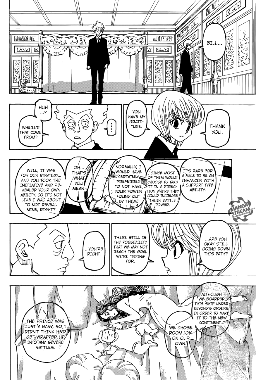 Hunter X Hunter Chapter 388 page 14 - Chapter 388: Reflection